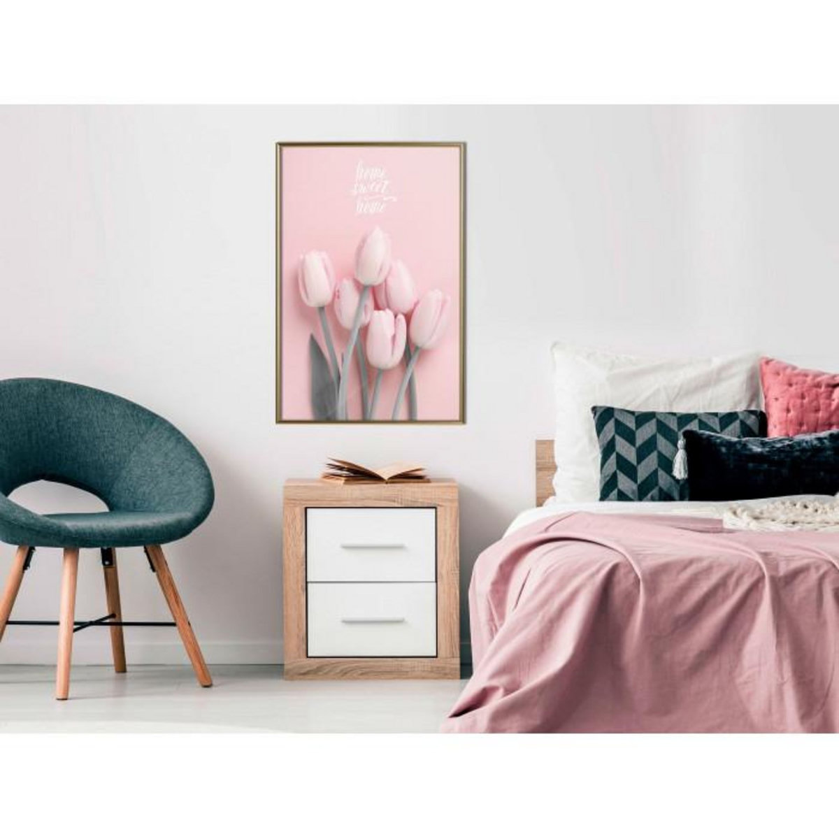 Paris Prix Affiche Murale Encadrée  Welcome Bouquet