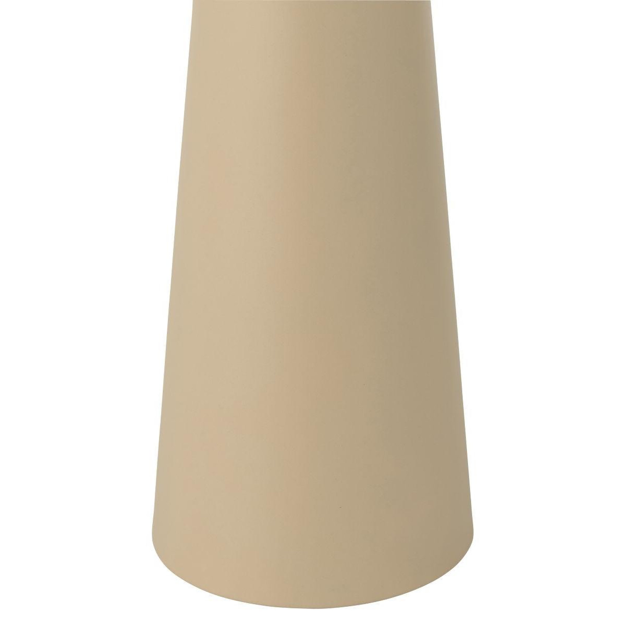 Voir la diapositive 4 : J-LINE Table d'appoint en métal  cône  63cm beige