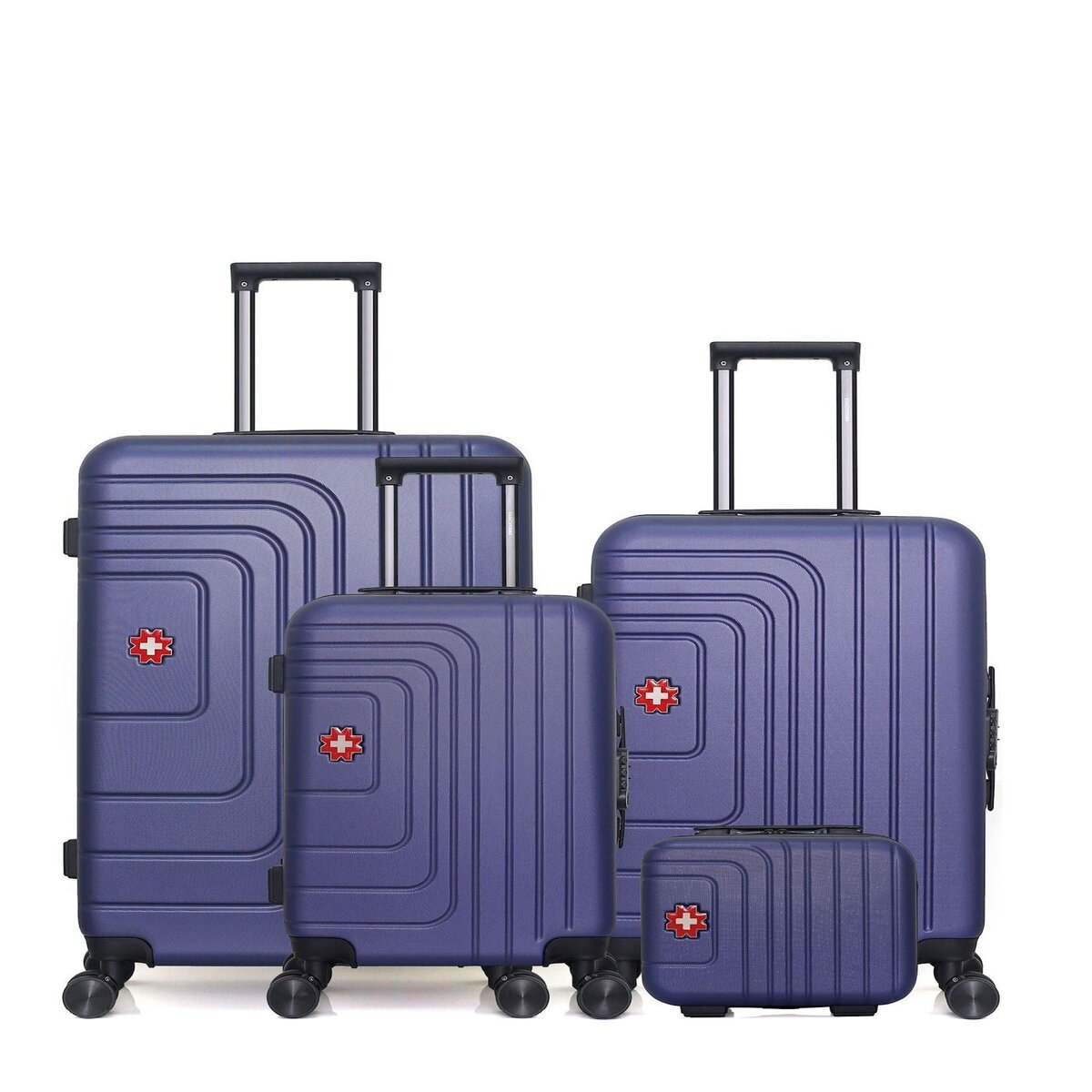 SWISS KOPPER SWISS KOPPER - LOT DE 4 - Valises grand format, weekend, cabine et vanity RUTI