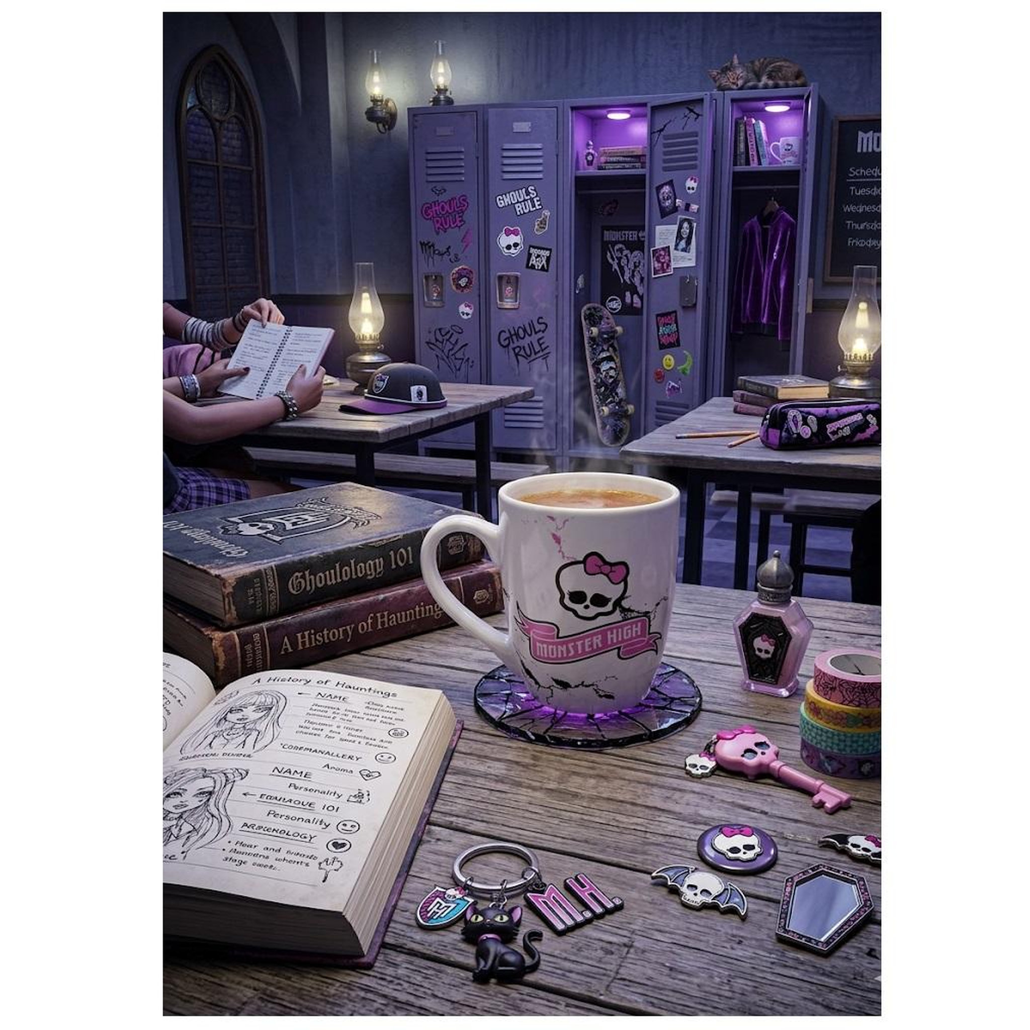 Voir la diapositive 6 : Eden Mug en porcelaine ovale monster high 10 cm