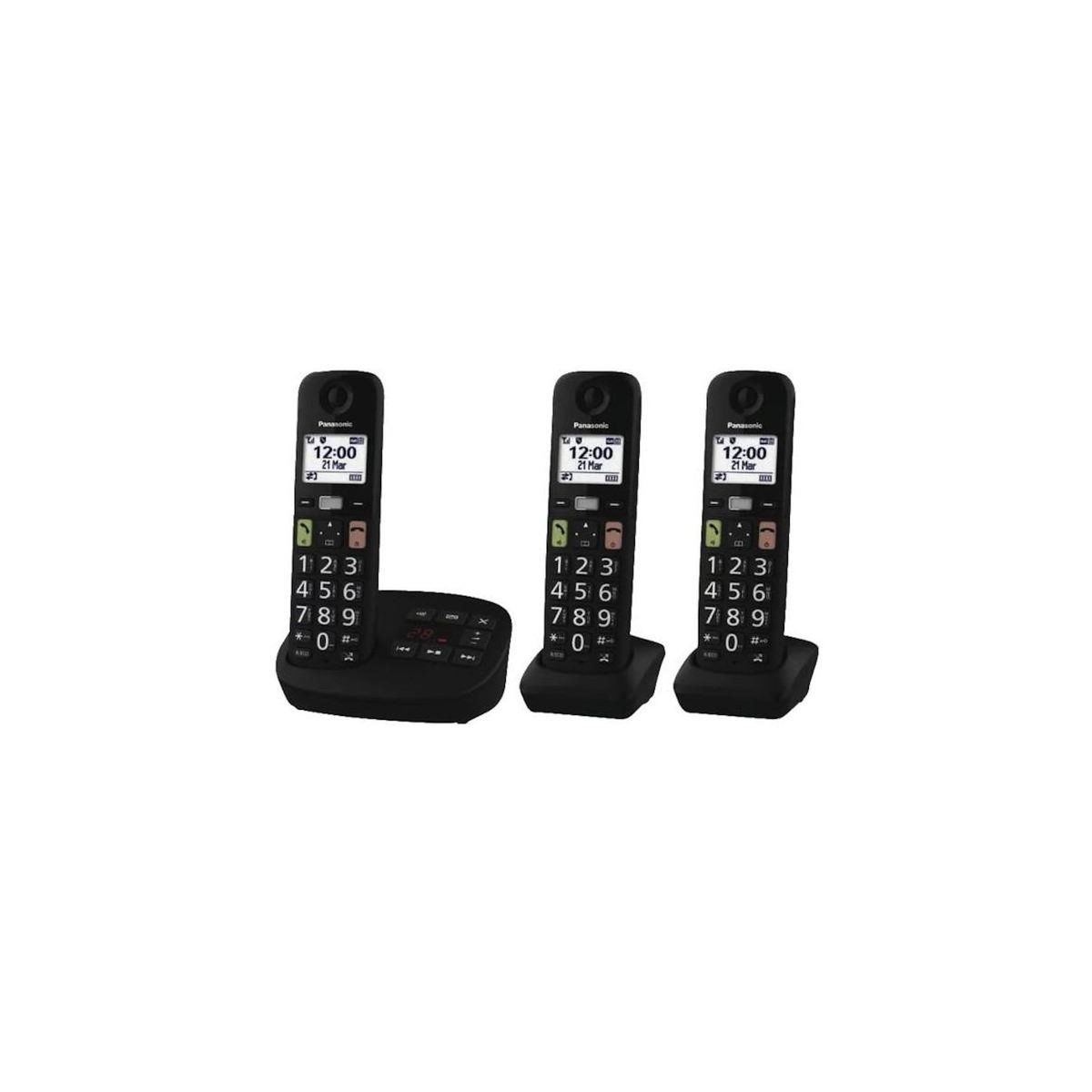 PANASONIC Téléphone sans fil KX-TGU133EXB