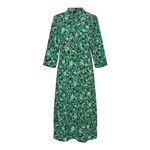 Vero Moda Robe e à fleurs Femme Vero  oda Belle. Coloris disponibles : Vert