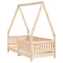 Voir la diapositive 3 : VIDAXL Cadre de lit pour enfant 70x140 cm bois de pin massif