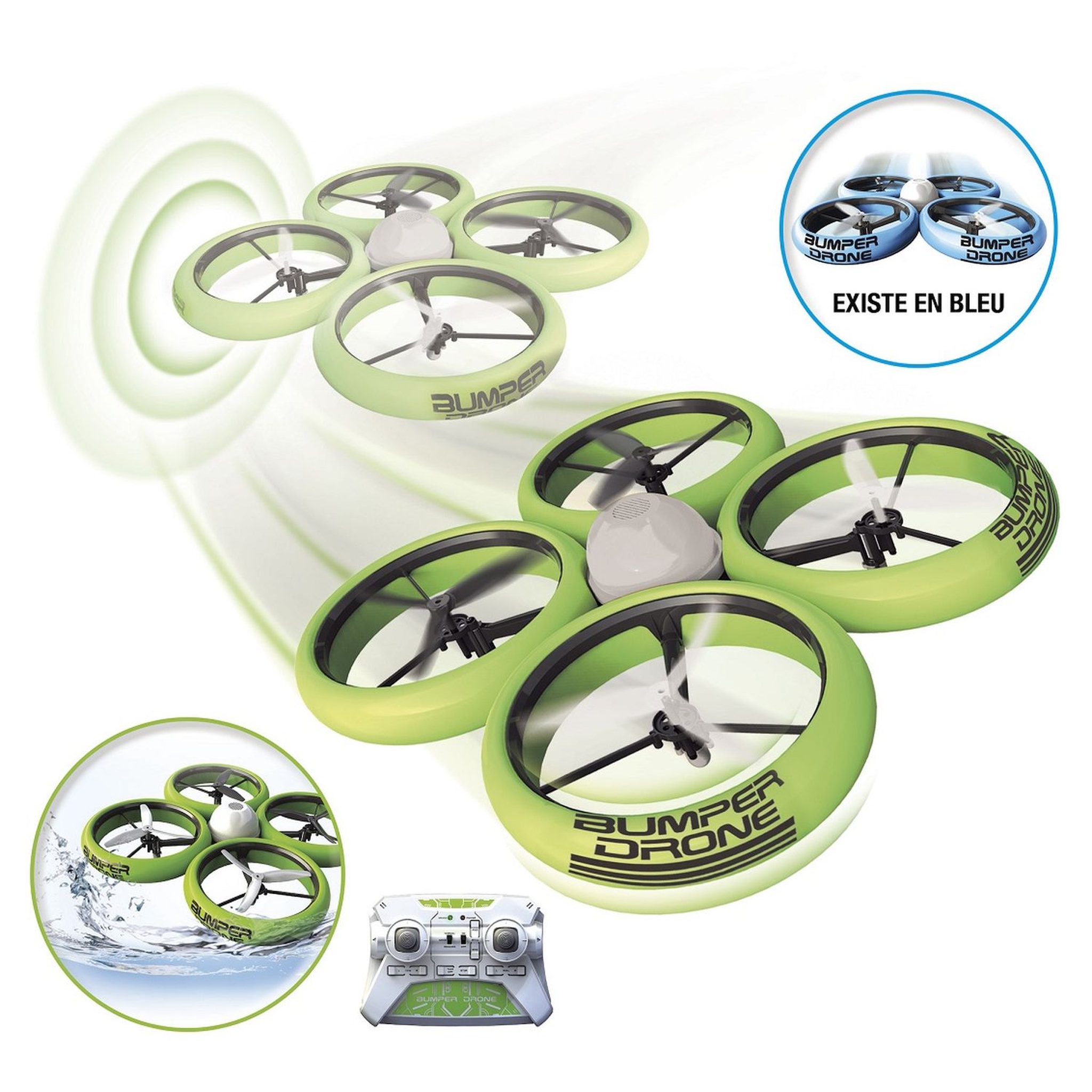 Voir la diapositive 1 : SILVERLIT Bumper Drone