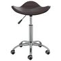 Voir la diapositive 2 : VIDAXL Chaise pivotante de salle a manger Marron Similicuir