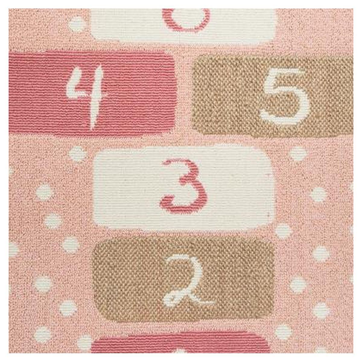 Tapis enfant marelle fille