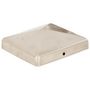 Voir la diapositive 3 : VIDAXL Bouchons de poteau de cloture pyramidaux 6 pcs Inox 101x101 mm