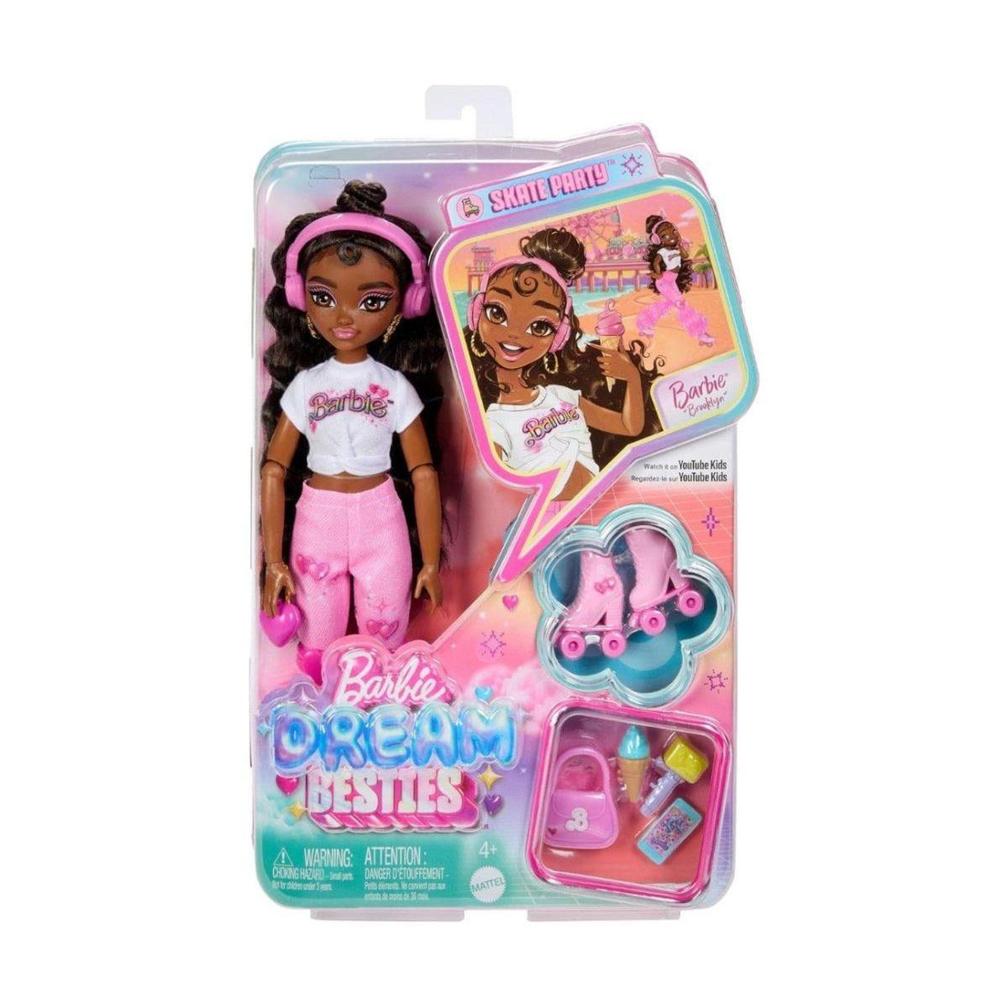 Voir la diapositive 5 : MATTEL Poupée barbie  jfx97 dream besties - brooklyn