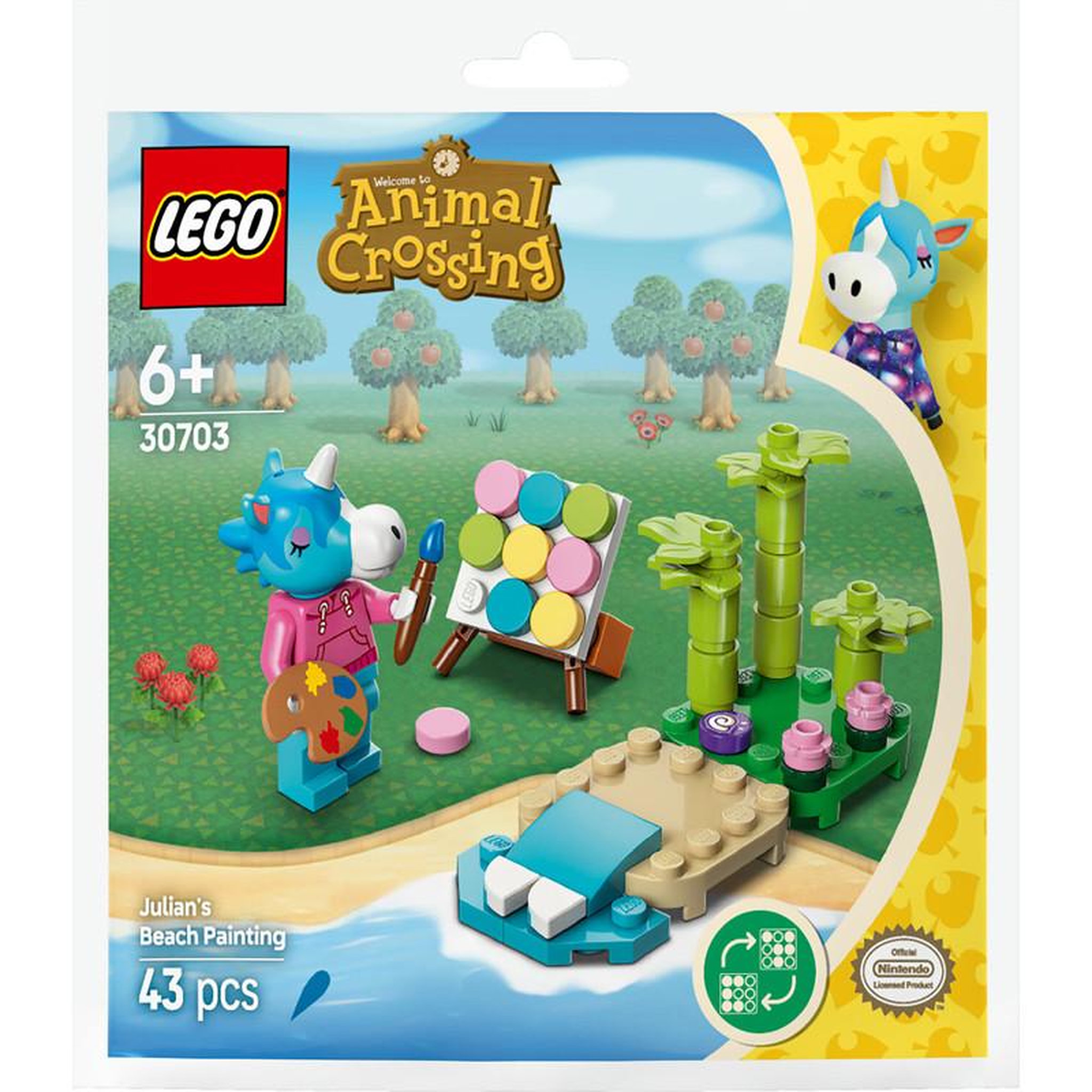 LEGO PEINTURE PLAGE +LICO ACROSSING Lego LEG30703