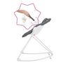 Voir la diapositive 4 : BADABULLE Transat bébé en hauteur Compact'up - Moonlight