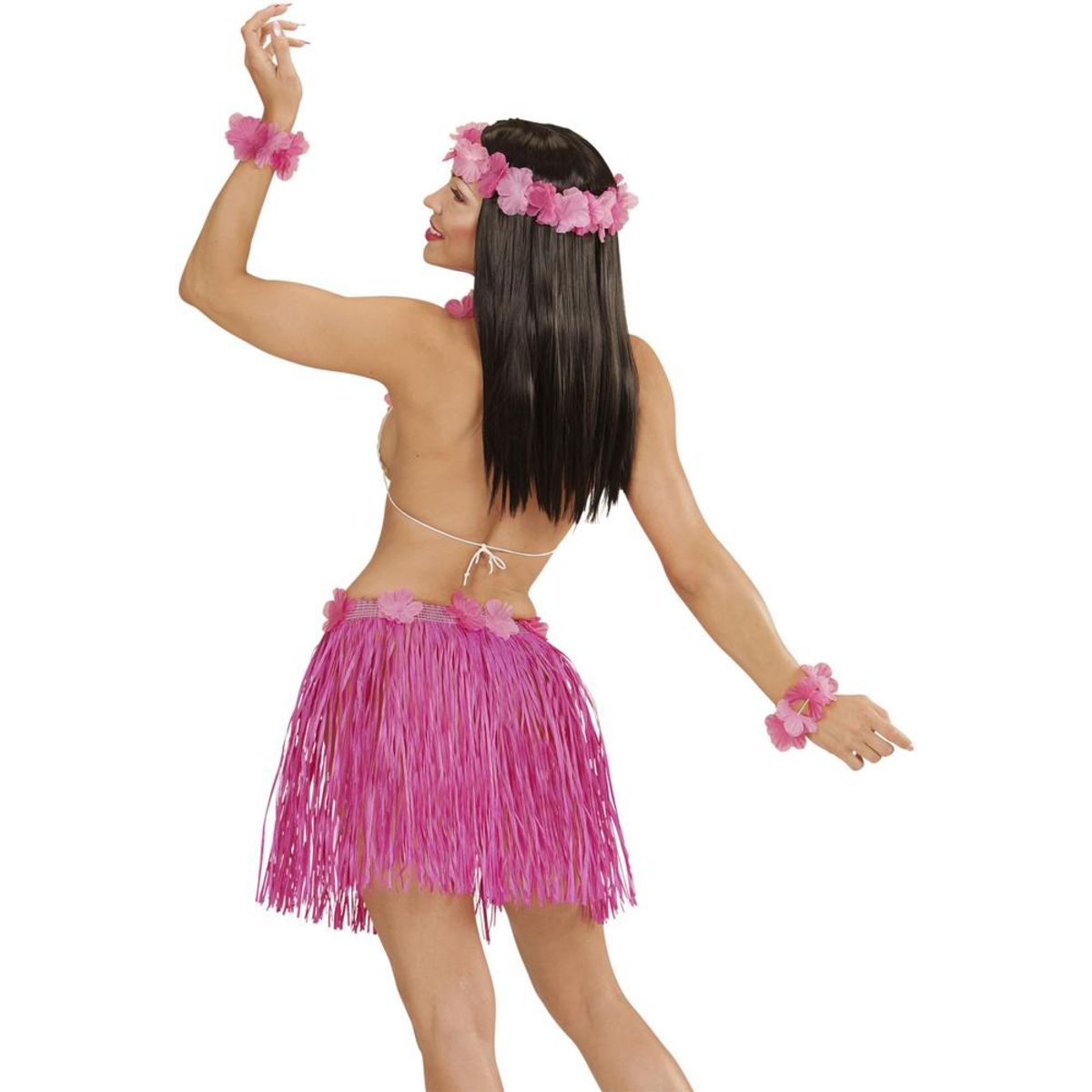 WIDMANN Kit Hawaï Rose - Adulte