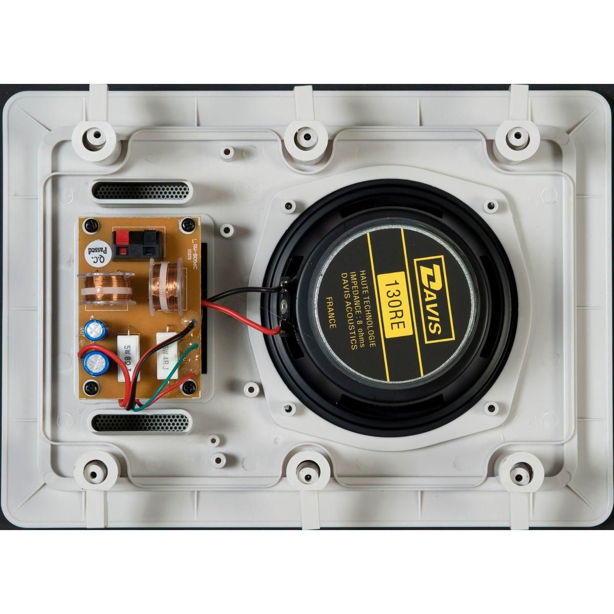 Davis Enceinte encastrable 130 RE blanc