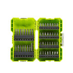 Ryobi Coffret antichocs empilable RYOBI 48 embouts de vissage mixtes - porte-embouts RAK48SSD