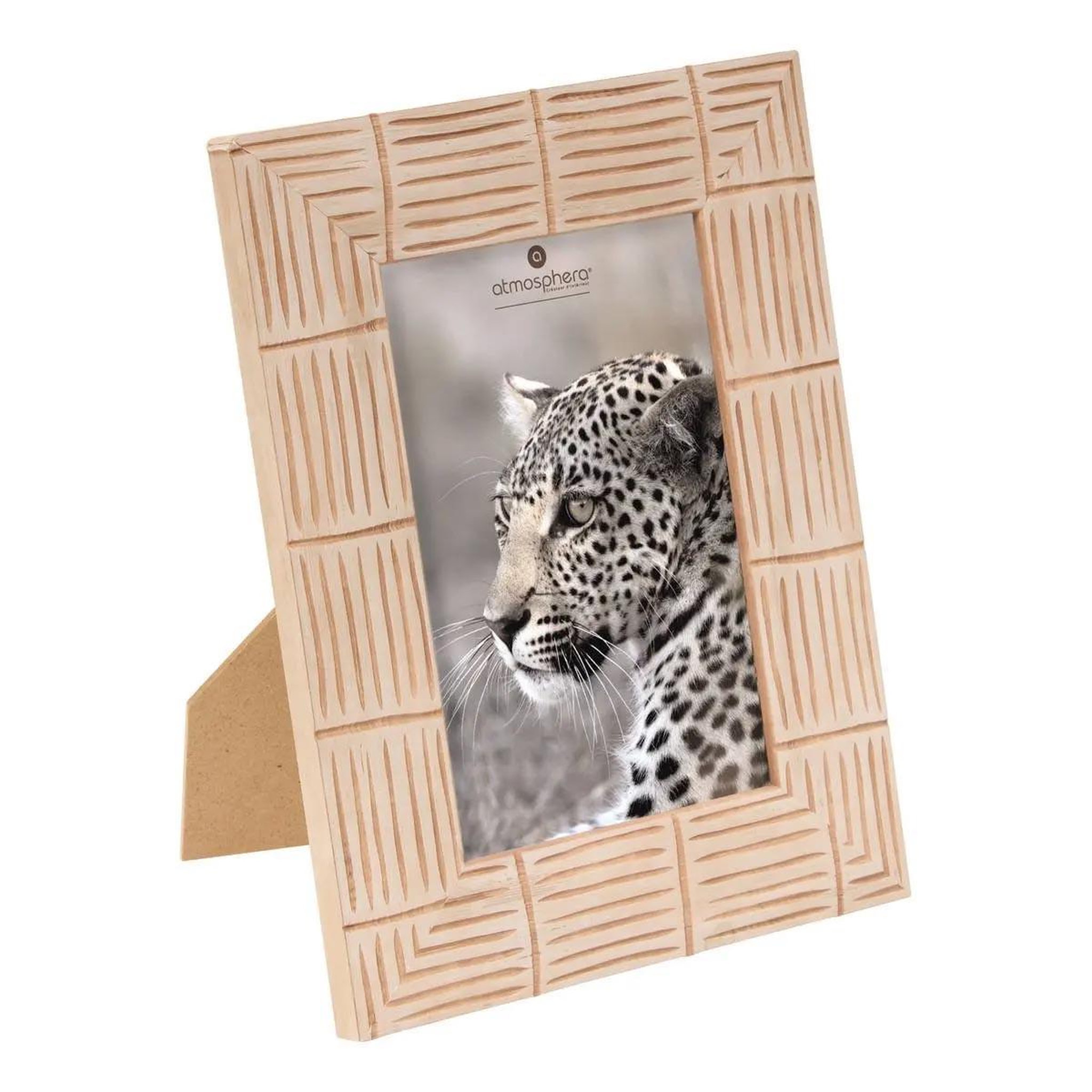 ATMOSPHERA Cadre photo déco  isis  10x15cm beige