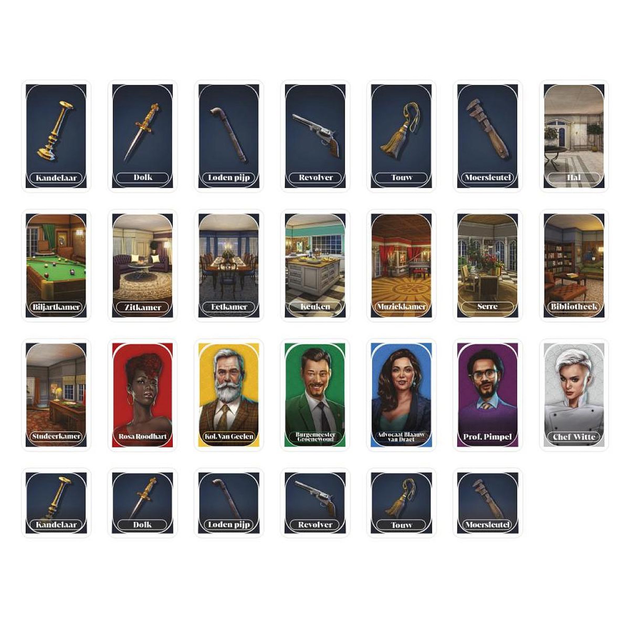 Voir la diapositive 2 : HASBRO Cluedo le jeu - edition voyage
