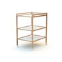 Voir la diapositive 2 : AT4 Table à langer 2 étagères ESSENTIEL en bois