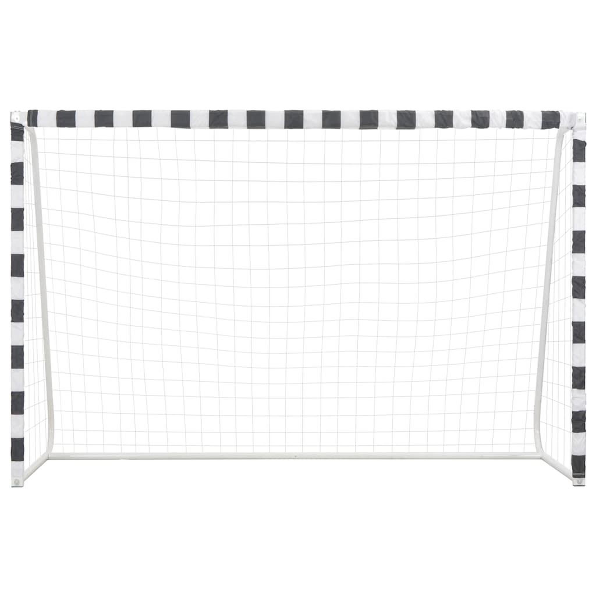Voir la diapositive 2 : VIDAXL But de football 300x200x90 cm Metal Noir et blanc