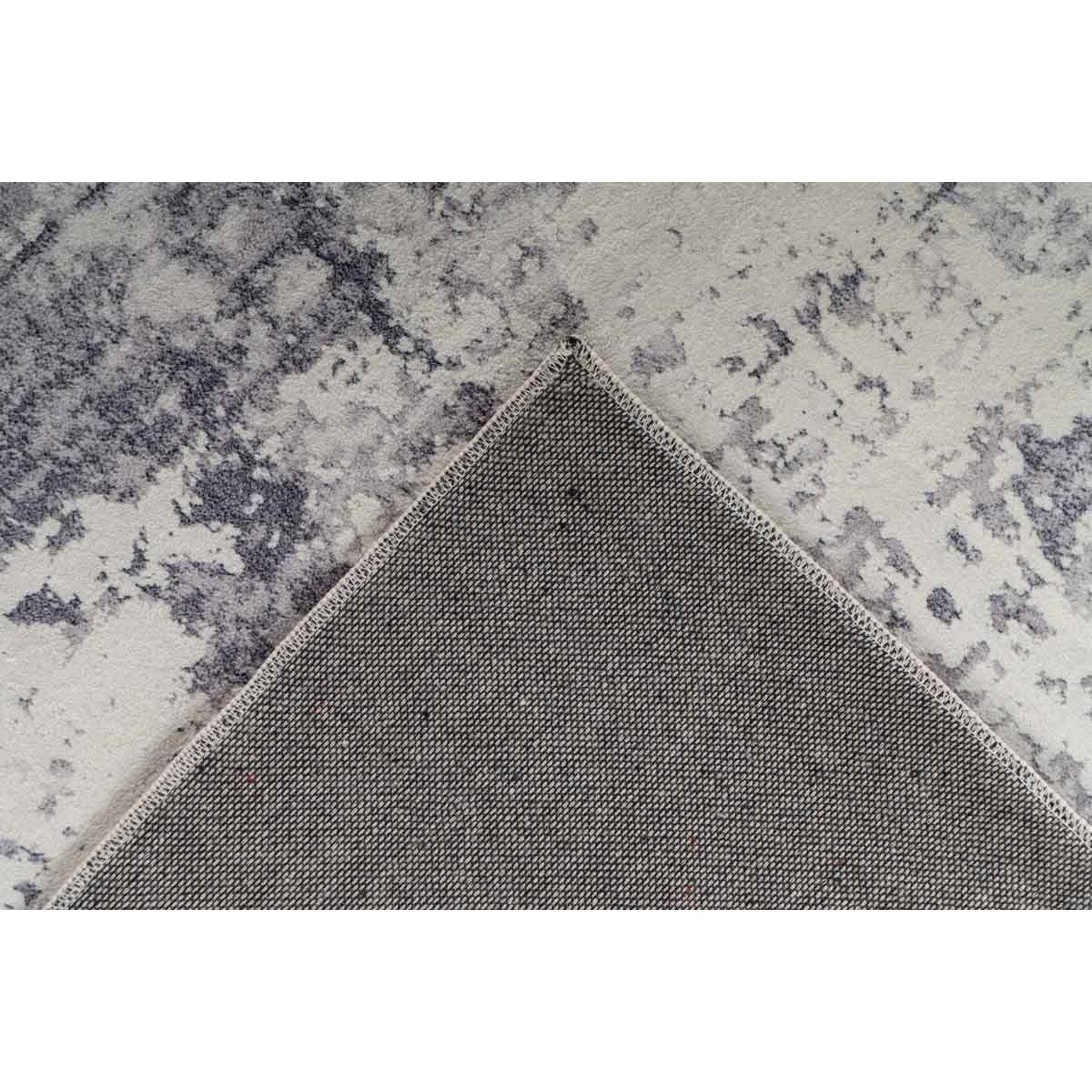 Voir la diapositive 4 : Paris Prix Tapis Tissé à Poils Courts Vintage  Ilian VIII  Gris