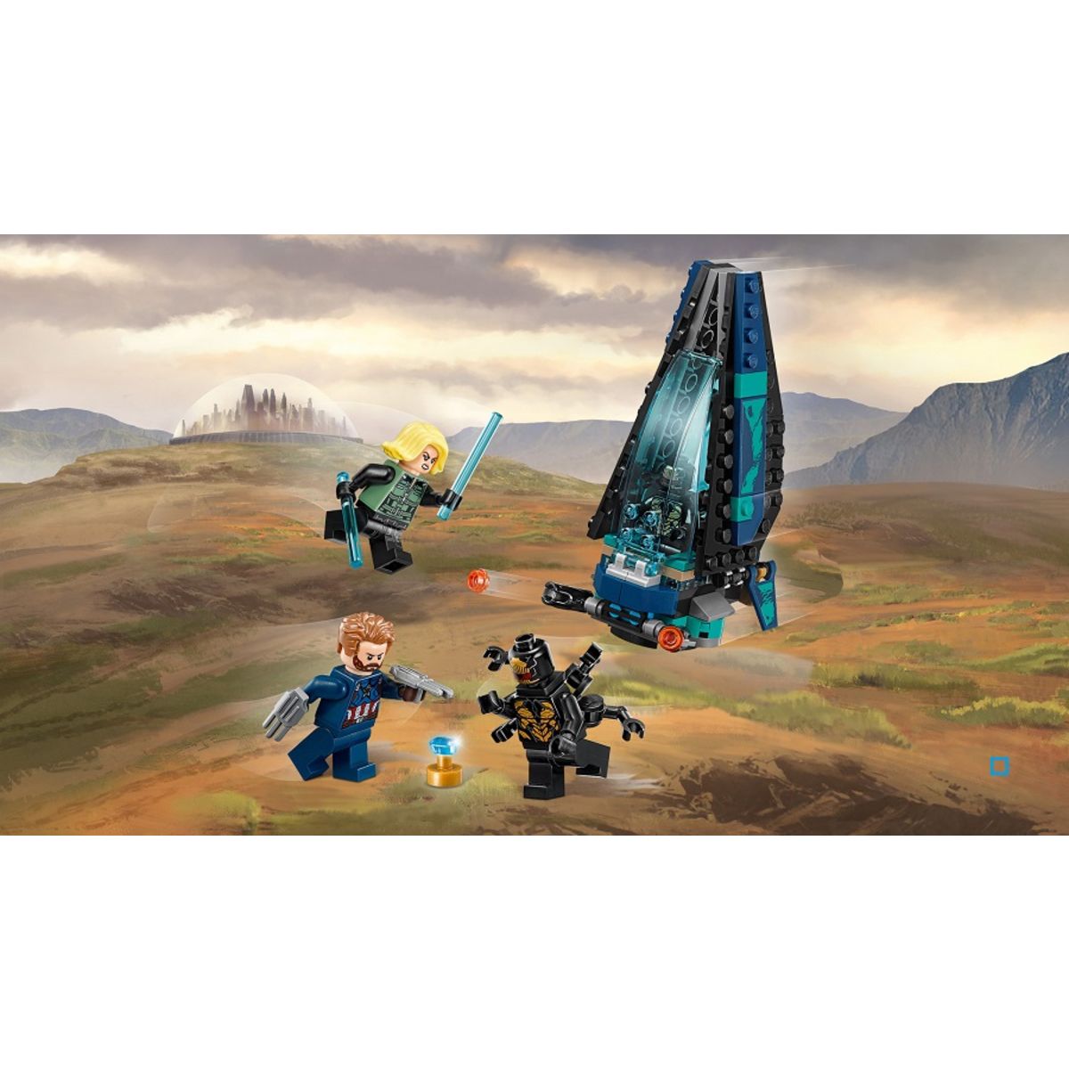 LEGO Marvel Super Heroes 76101 - L'attaque du vaisseau par les Outriders