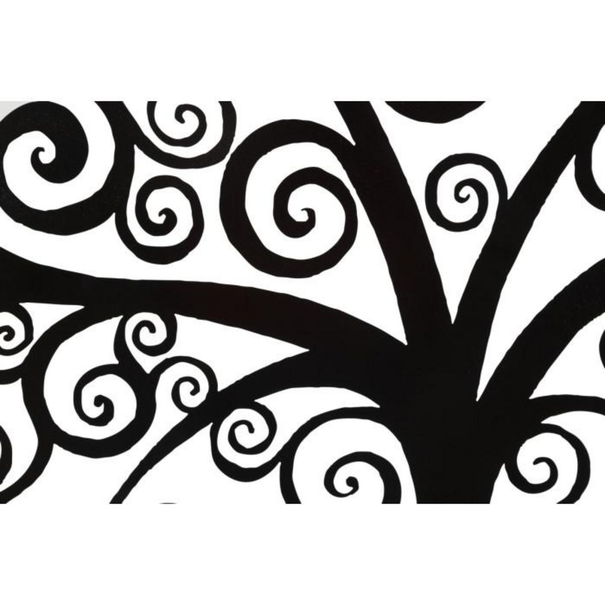 Paris Prix Décoration Murale Encadrée en Métal  Three Plus  100cm Noir