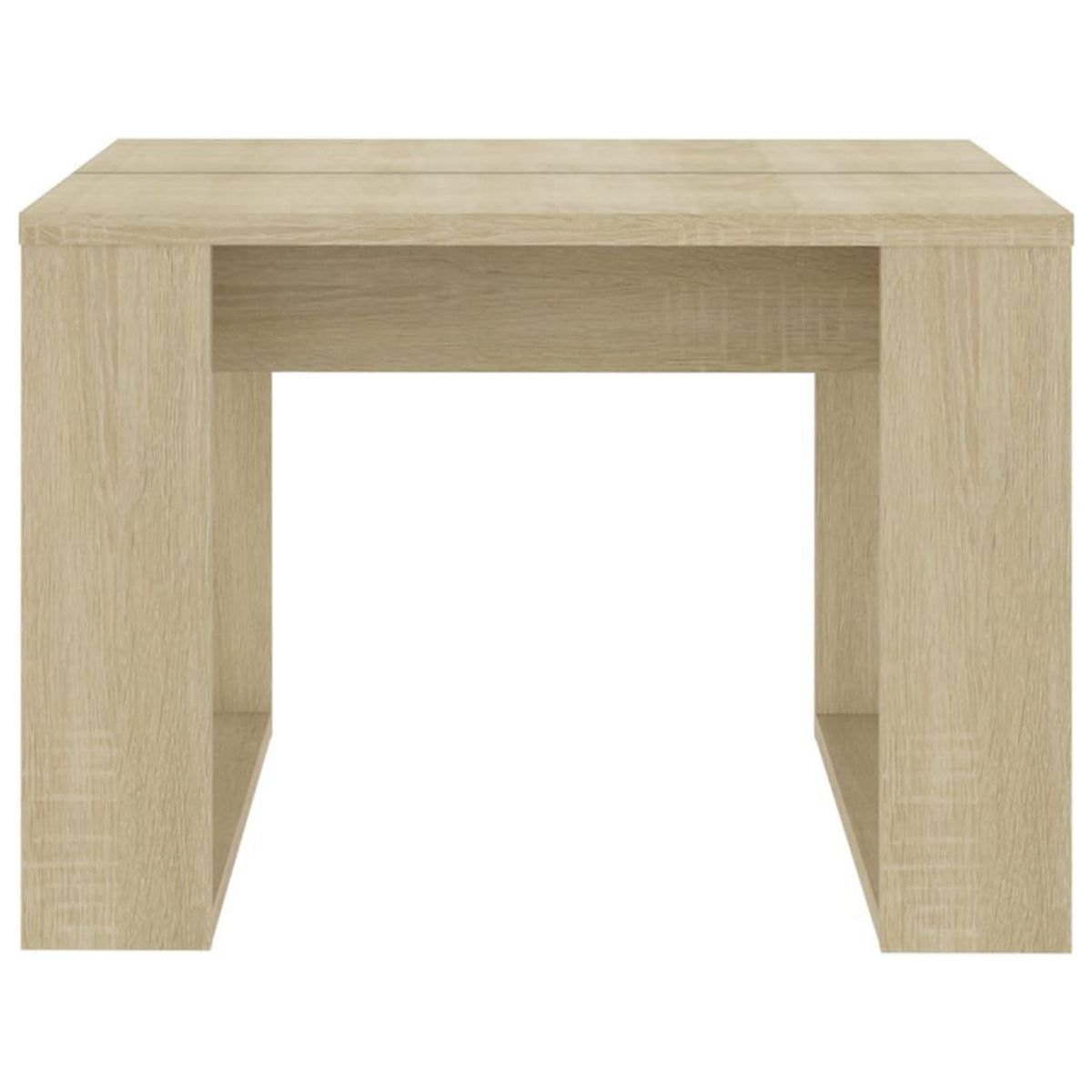 VIDAXL Table d'appoint Chene sonoma 50x50x35 cm Bois d'ingenierie