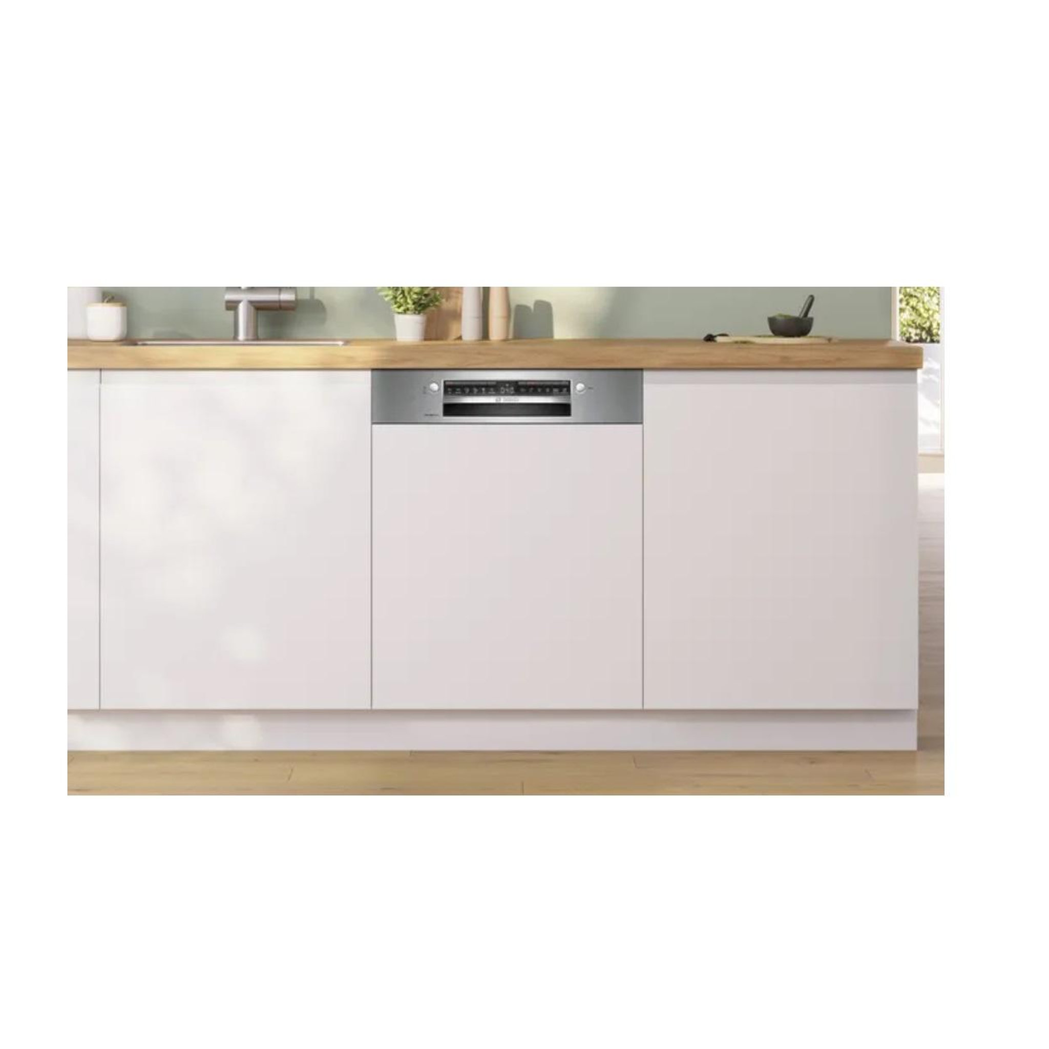 Voir la diapositive 5 : BOSCH Lave-vaisselle 60cm 14 couverts 40db intégrable avec bandeau inox - SMI6ZCS10E