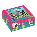 Panini Boîte stickers - PANINI - Collection de cartes pour les fans de chevaux - Contient 24 pochettes de 8 cartes
