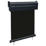 Voir la diapositive 3 : VIDAXL Auvent lateral de balcon 65x250 cm noir