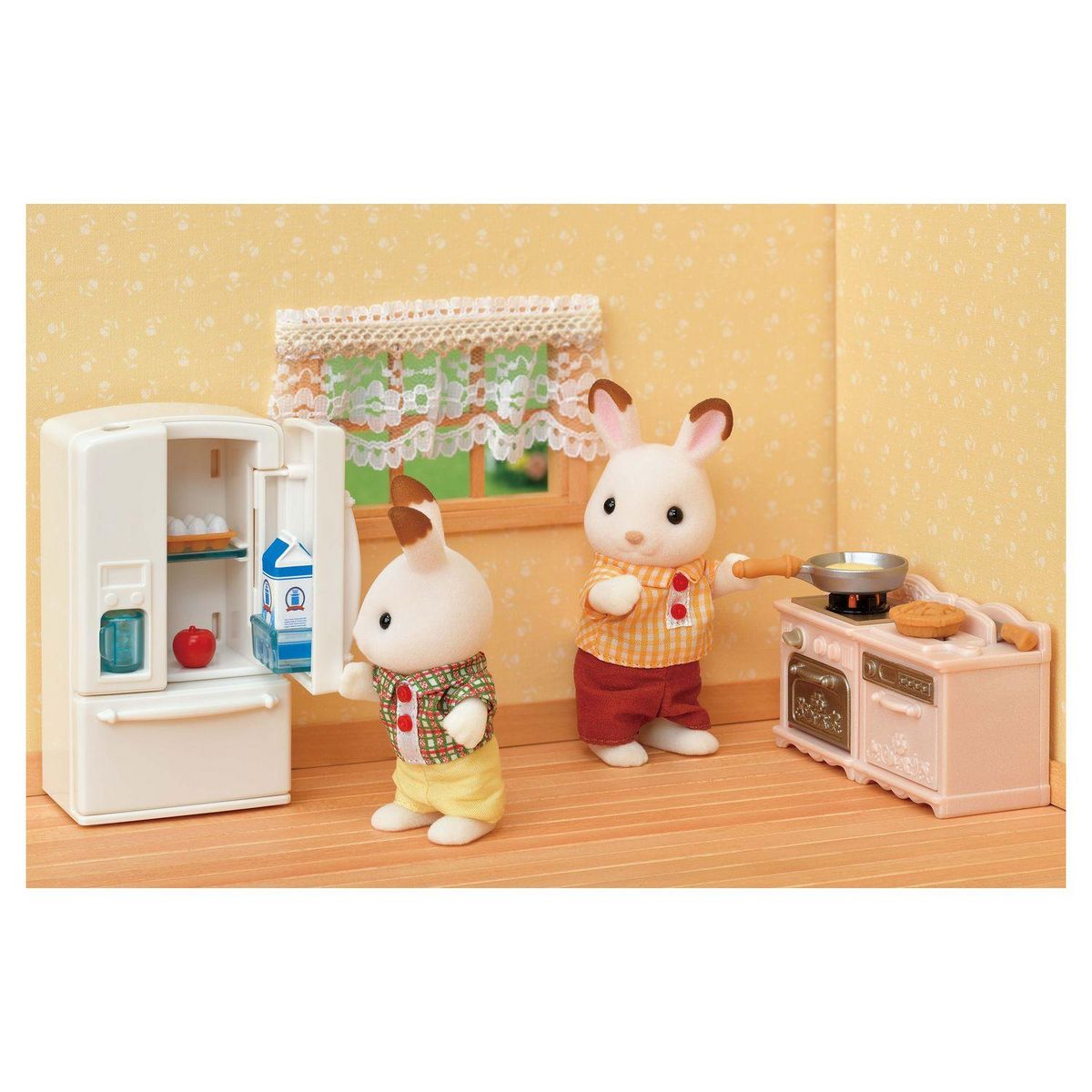 Sylvanian families Le set d'ameublement cosy cottage et maman - Sylvanian Families