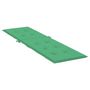 Voir la diapositive 4 : VIDAXL Coussin de chaise de terrasse vert (75+105)x50x4 cm