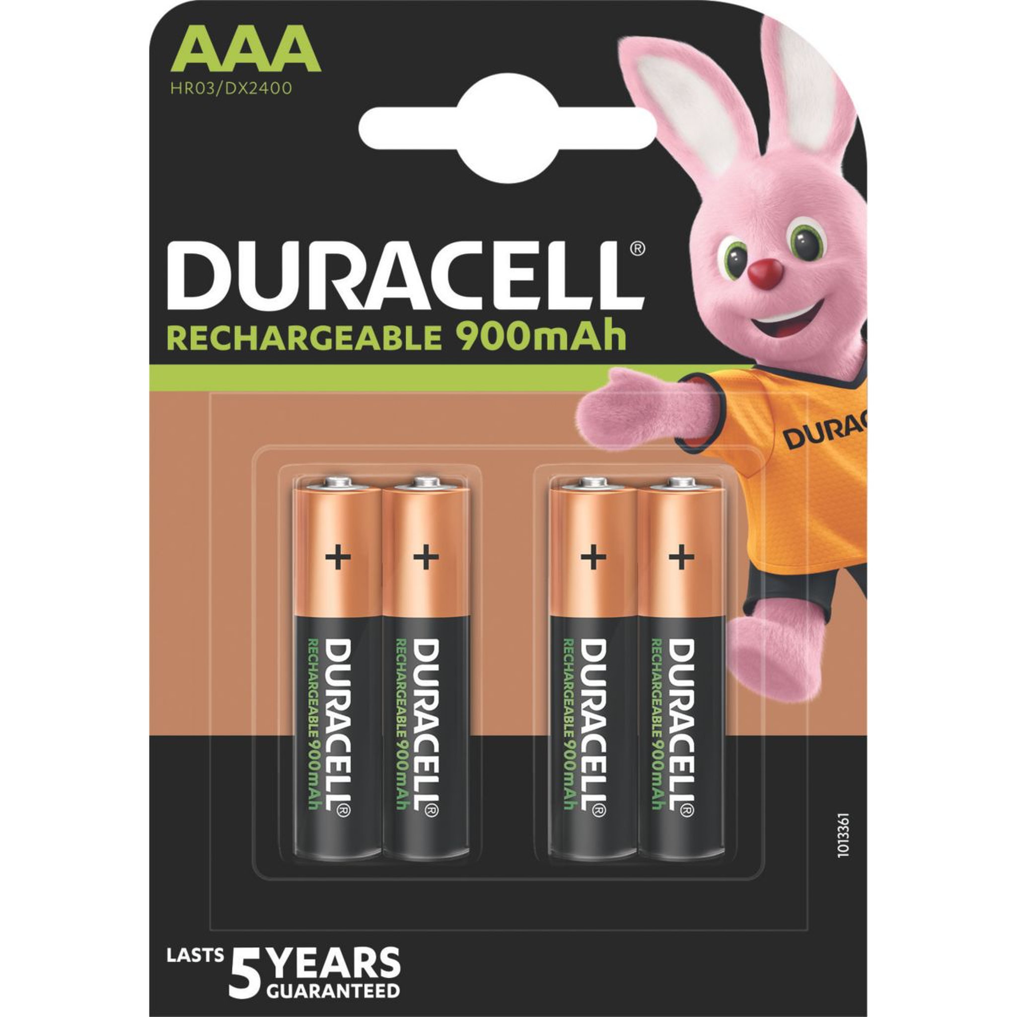 Voir la diapositive 1 : Duracell Pile rechargeable AAA/LR03 ULTRA POWER 850 mAh x4