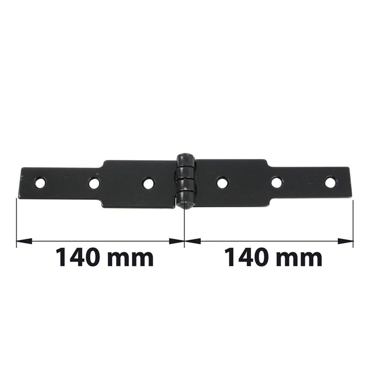 CENTRALE BRICO Charnière à congé acier pour volets battants, L.50 x l.140 mm