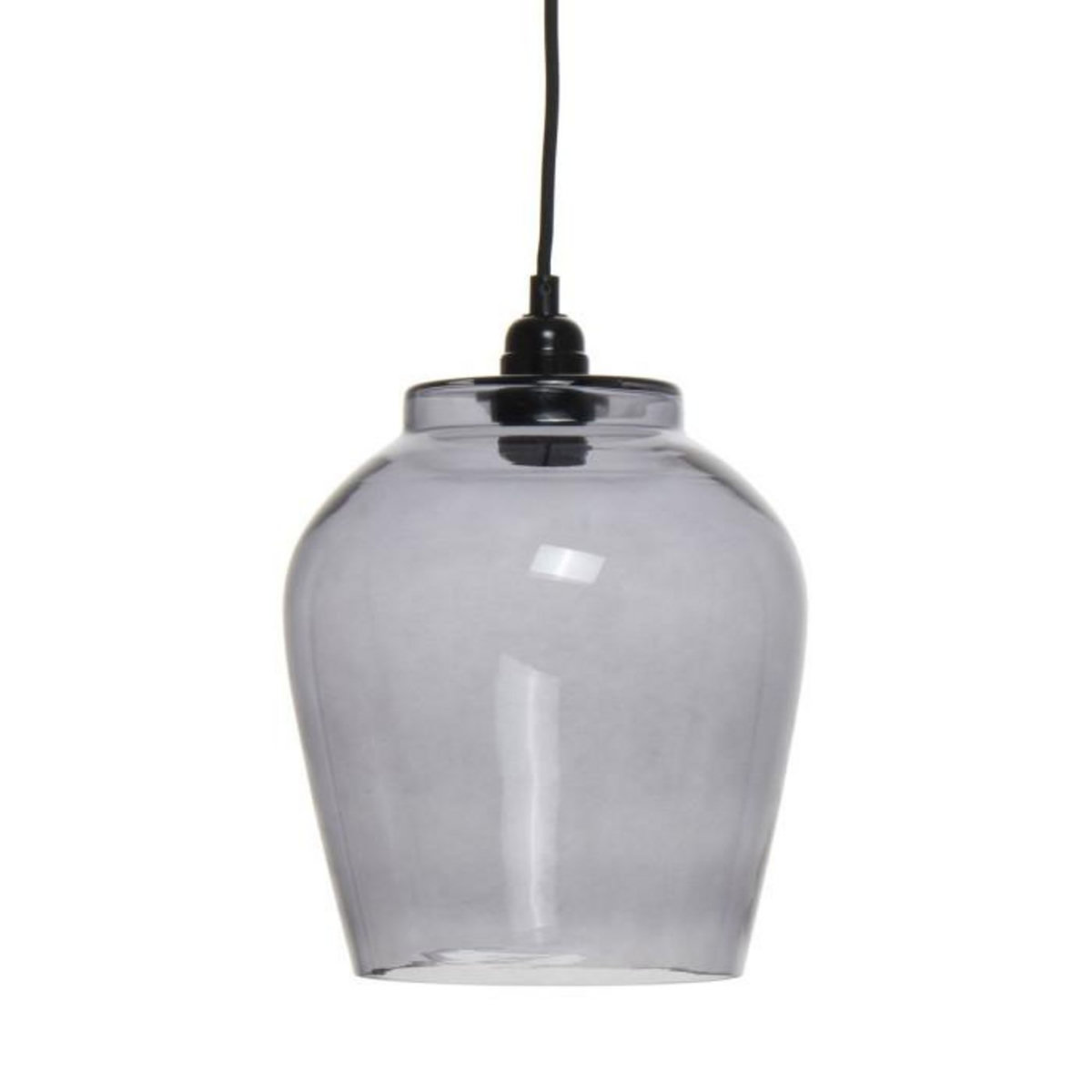 Paris Prix Lampe Suspension en Verre  Sombra  29cm Gris
