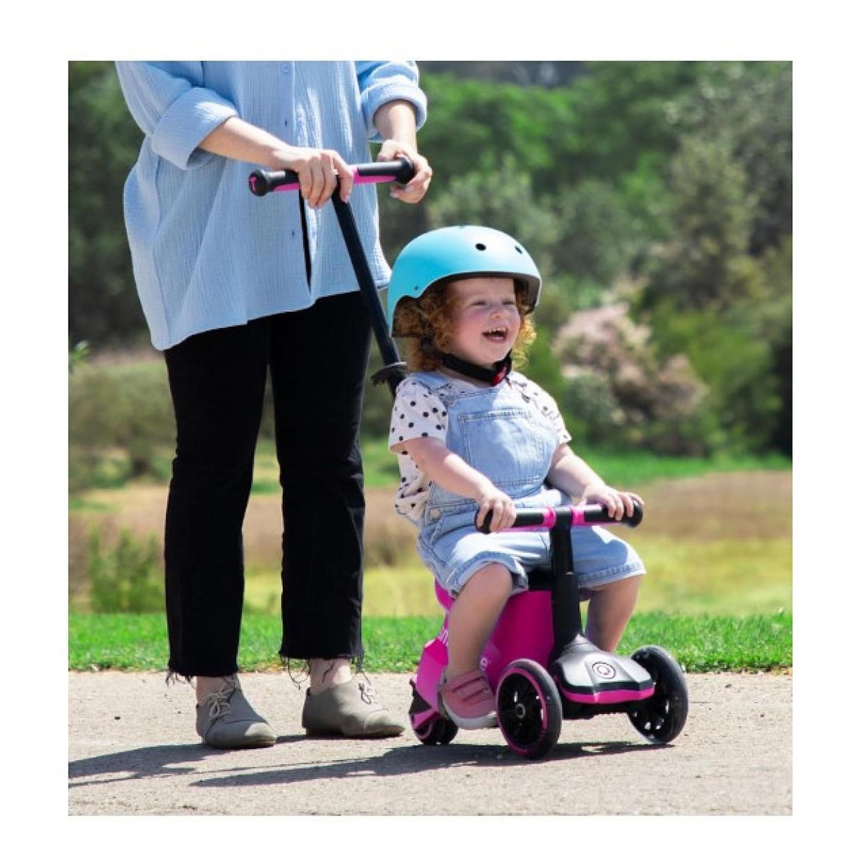 SMARTRIKE Trottinette-porteur  Xtend Ride-On - Rose