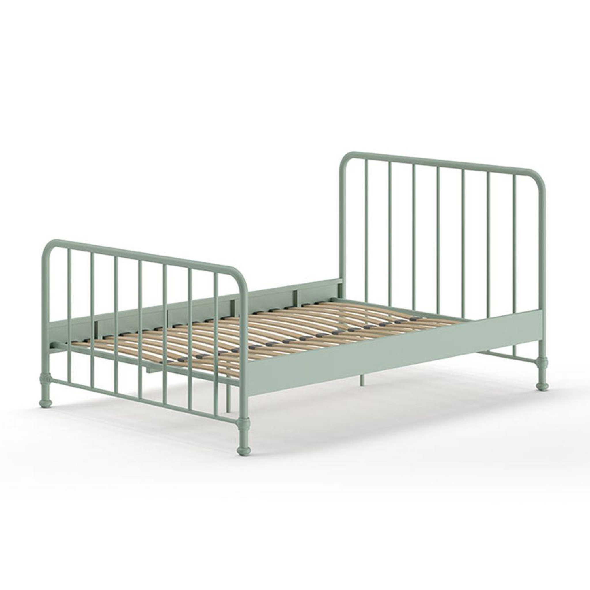 Voir la diapositive 2 : Paris Prix Lit enfant  bronxx  140x200cm vert