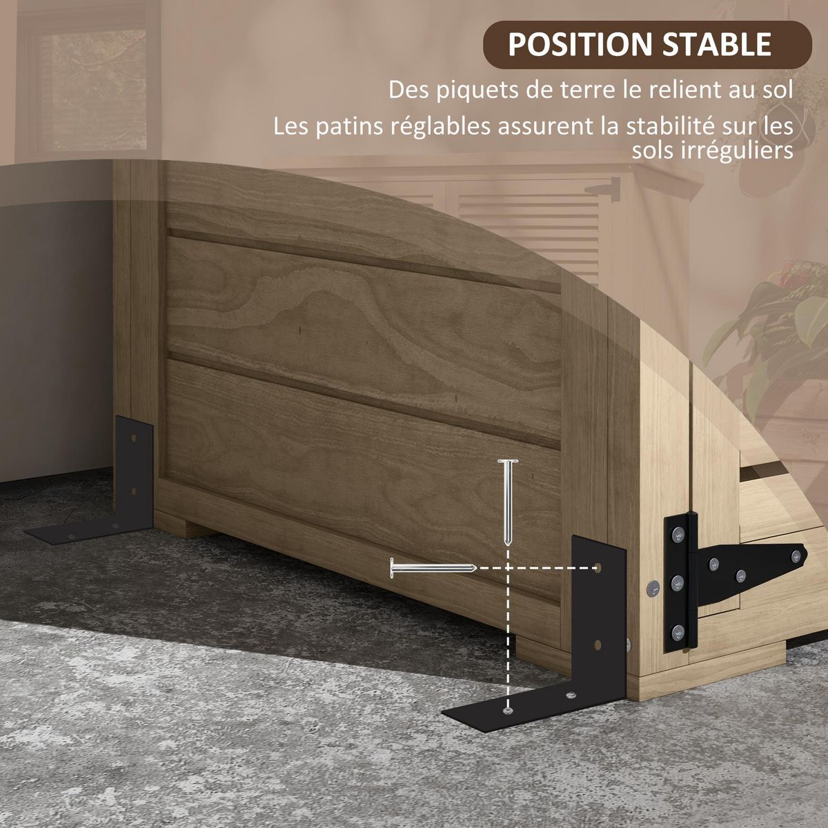 OUTSUNNY Armoire de jardin abri de jardin 2 portes persiennes 2 étagères toit bitumé bois sapin pré-huilé