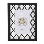 The Home Deco Factory Cadre photo ethnique Mirage. Coloris disponibles : Marron, Noir