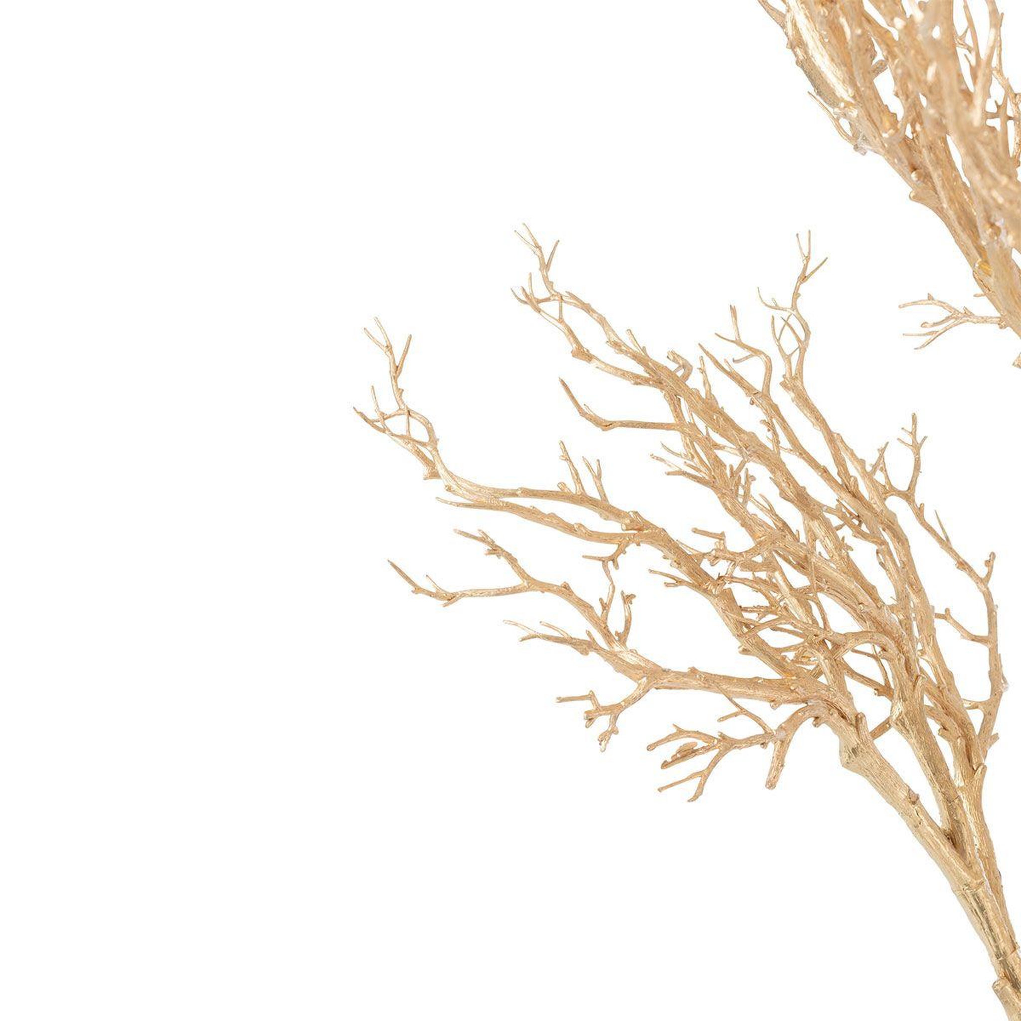 Voir la diapositive 3 : J-LINE Arbre déco en métal  3 troncs  240cm or