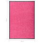 Voir la diapositive 6 : VIDAXL Paillasson lavable Rose 60x90 cm