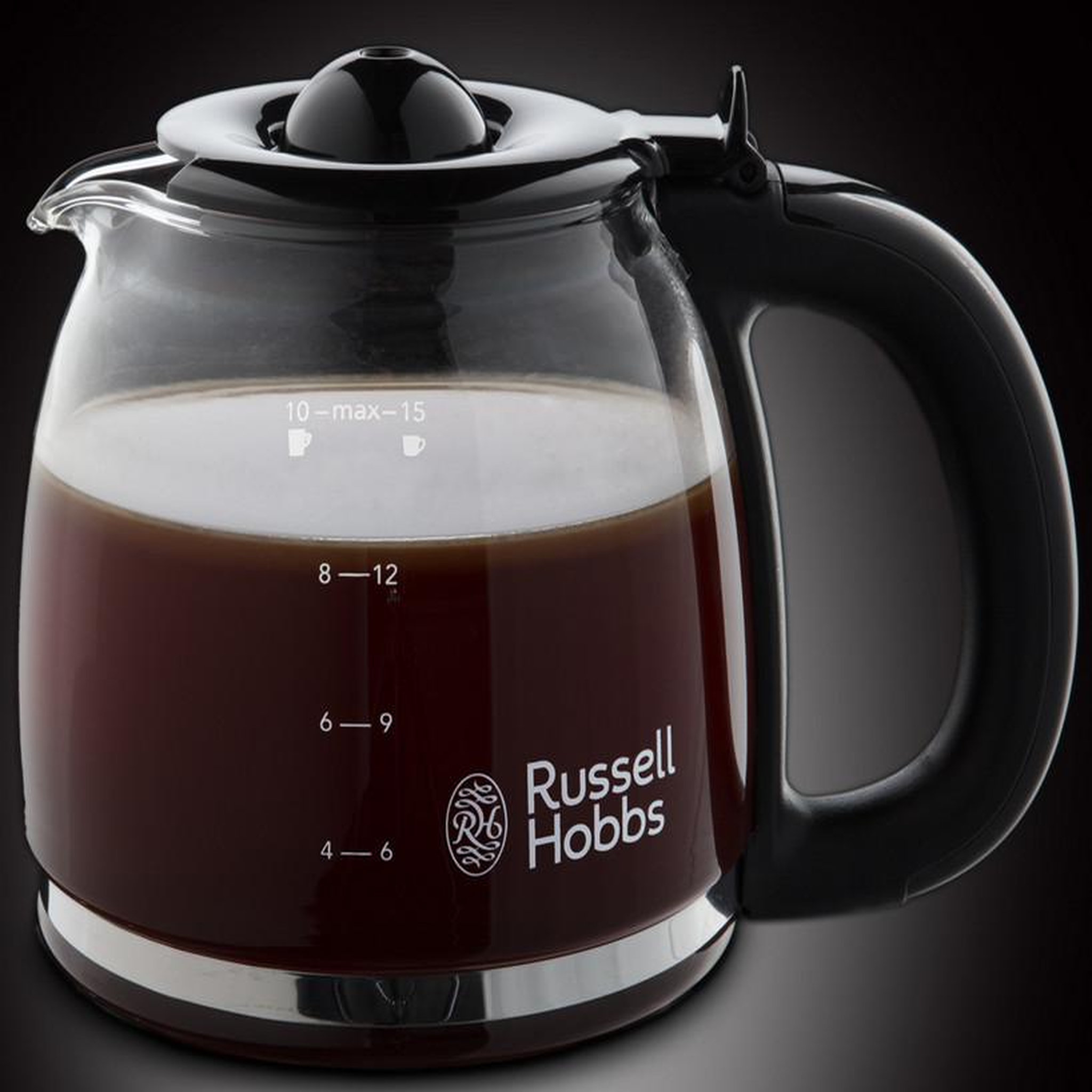 Voir la diapositive 3 : Russell Hobbs Cafetière filtre programmable 15 tasses 1100w - 24033-56
