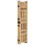Voir la diapositive 2 : VIDAXL Cloison de separation 5 panneaux 200x165 cm Bois de manguier
