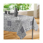 Paris Prix Nappe Toile Cirée  Persane  140x240cm Gris