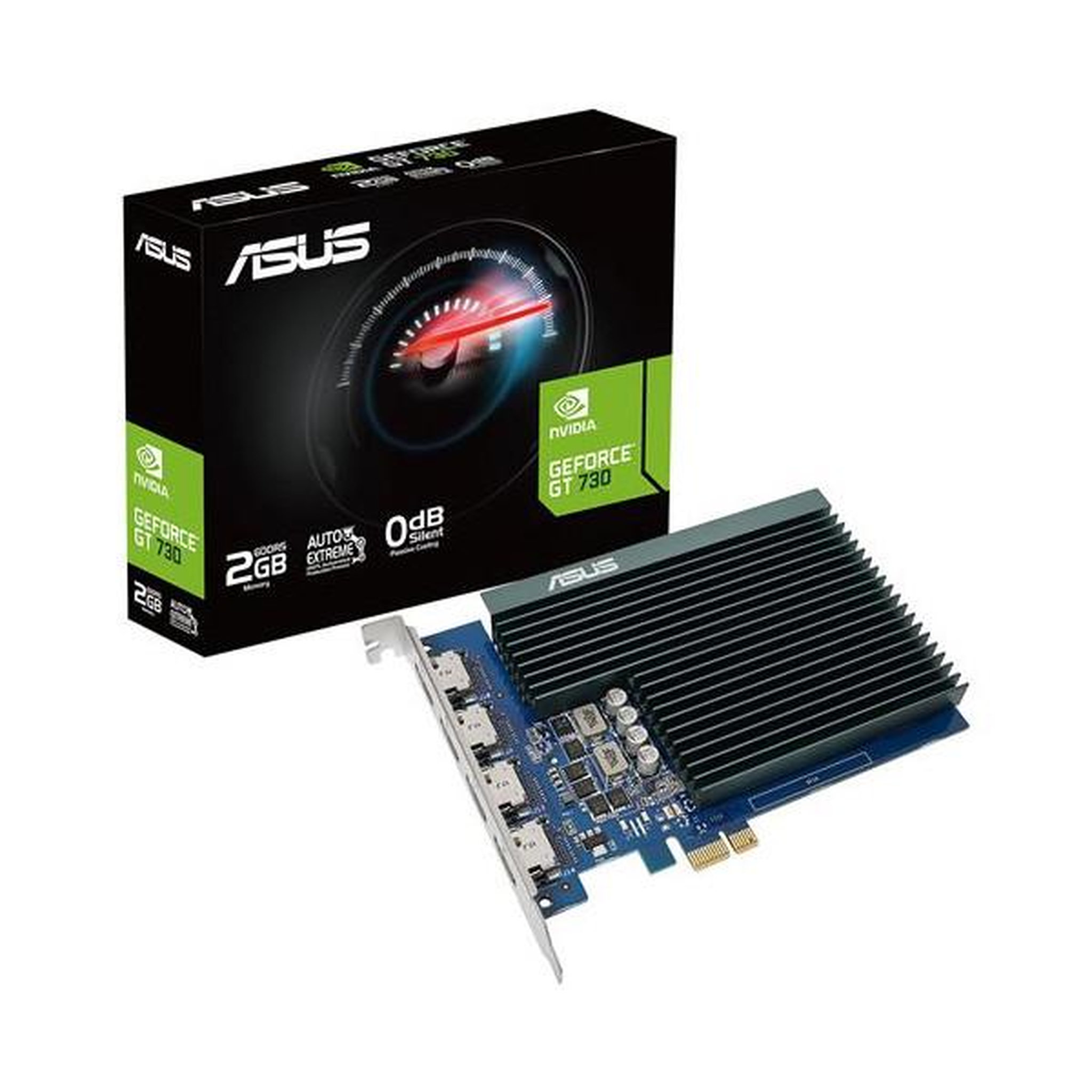 ASUS Carte graphique ASUS Nvidia GeForce GT730-4H-SL-2GD5