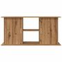 Voir la diapositive 4 : VIDAXL Support d aquarium chêne artisanal 121x41x58 cm bois ingénierie