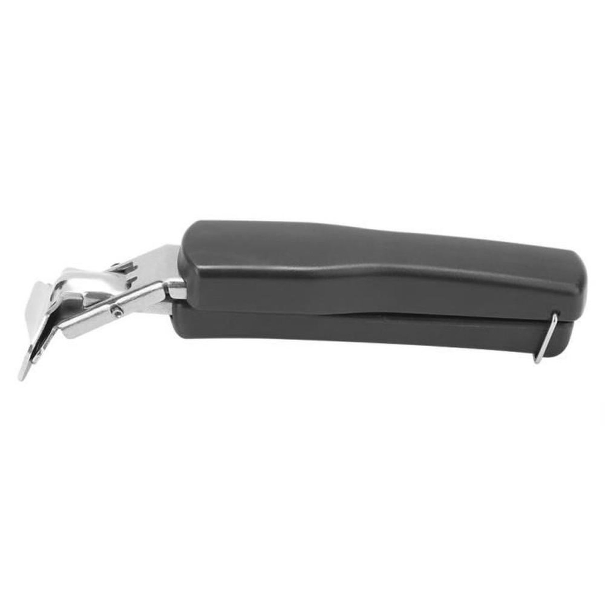 Voir la diapositive 4 : Pinces à aliments anti-chaud en acier inox avec manche ergonomique ABS noir, tête de pince à ressort, anneau de suspension, 17 x 4 x 4,5 cm