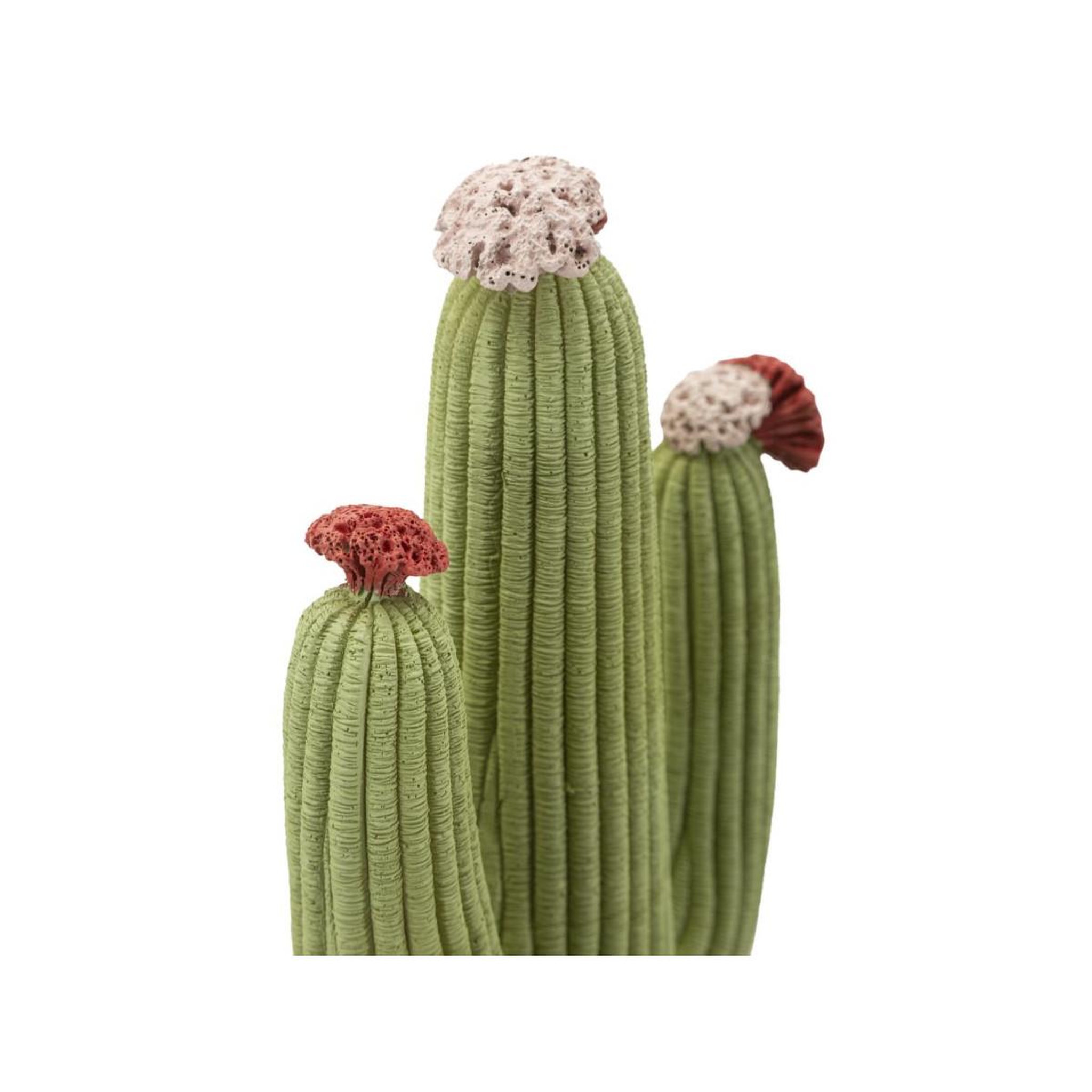 Voir la diapositive 5 : Paris Prix Cactus déco en résine  jeffery  45cm vert