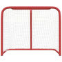 Voir la diapositive 3 : VIDAXL But de hockey rouge et blanc 183x71x122 cm polyester