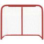 Voir la diapositive 3 : VIDAXL But de hockey rouge et blanc 183x71x122 cm polyester