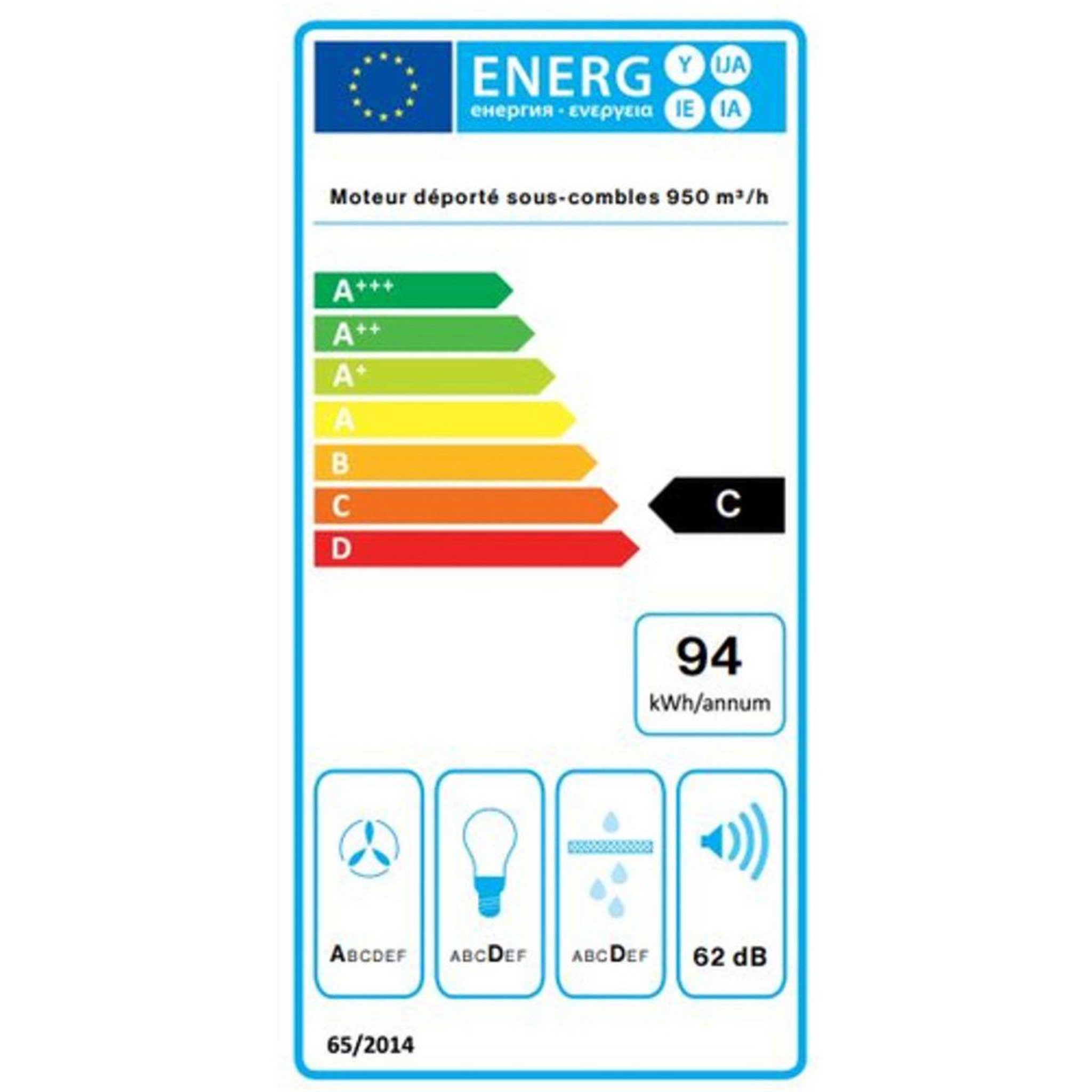 Voir la diapositive 6 : Falmec Hotte plafond cornuvo3632 sans moteur