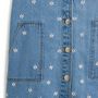 Voir la diapositive 2 : INEXTENSO Robe salopette denim fille